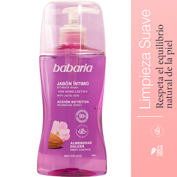 Jabón Intimo Babaria Con Almendras x 300 ml  