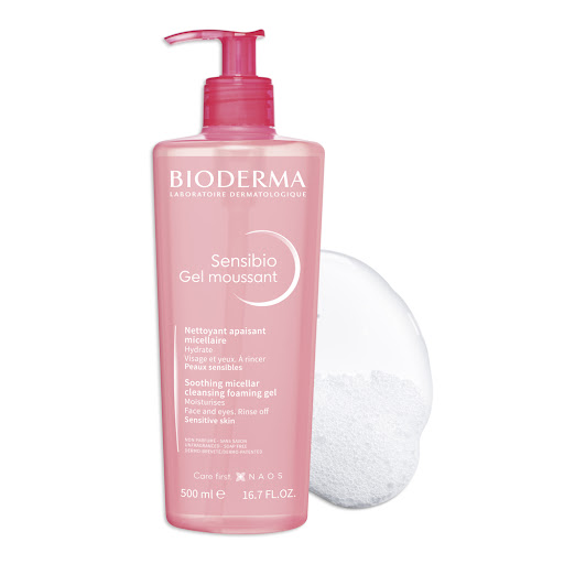 Gel Sensibio Moussant Bioderma x 500 ml