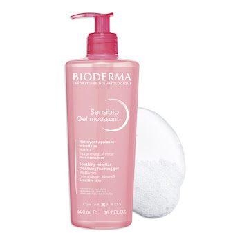 Gel Sensibio Moussant Bioderma x 500 ml  