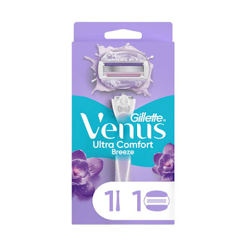 Cuchilla de Afeitar GILLETTE Venus Ultra Comfort Breeze Caja x 1 und  