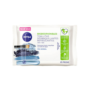 Toallas Húmedas Nivea Desmaquillantes Refrescantes Hydra Iq x 25 und  