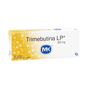 Trimebutina LP 300 mg MK Caja x 10 Tabletas  