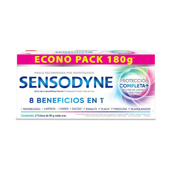 Crema Dental Sensodyne Protección Completa EconoPack x 180 gr  