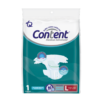 Pañal Para Adulto Content Medical Advanced Talla L Paquete x 1 und  