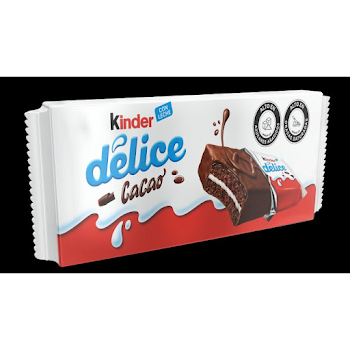 Pastelito Kinder Delice   Cacao X 39gr 