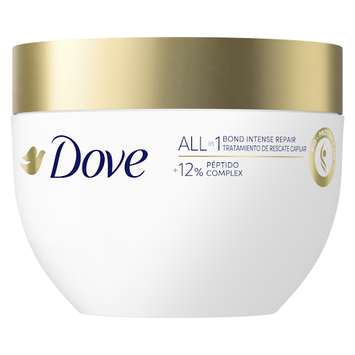 Mascarilla Capilar Dove Bond Intense Repair + Péptido Complex Envase x 250 gr