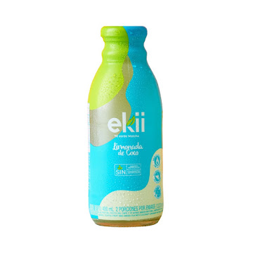 Té Ekii Limonada De Coco   y Matcha Botella x 400 ml  