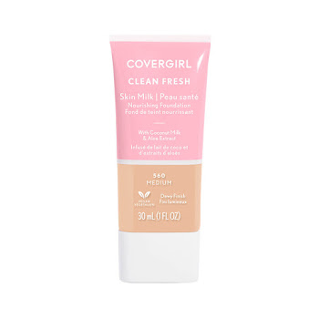 Base Covergirl Clean   Fresh Skin Milk Med 560 x 30 ml  