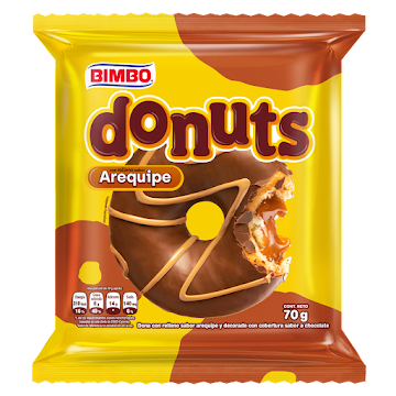Dona Bimbo Rellena De Arequipe x 70 gr undefined