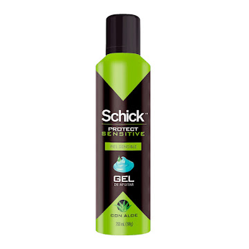 Gel Preparacion Schick Protect Sensitive Con Aloe x 100 ml  
