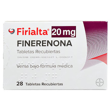 Firialta Finerenona 20   mg Bayer Caja x 28 Tabletas  