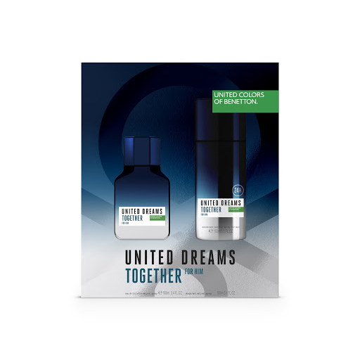 Perfume United Dreams Together x 100 ml + Desodorante x 150 ml