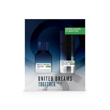 Perfume United Dreams Together x 100 ml + Desodorante x 150 ml  