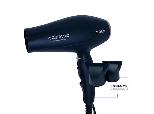SECADOR DE PELO NAVI - CMS-5899          Cosmos Caja x 1 Experimenta un secado de pelo de nivel profesional con el Secador de pelo Profesional Navi de Cosmos. Este secador de pelo de alta potencia cuenta con 2400 vatios para un secado rápido y eficaz. Despí