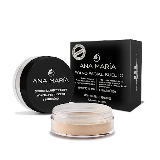Polvo Facial Suelto Ana Maria N 2 Claro x 18 gr