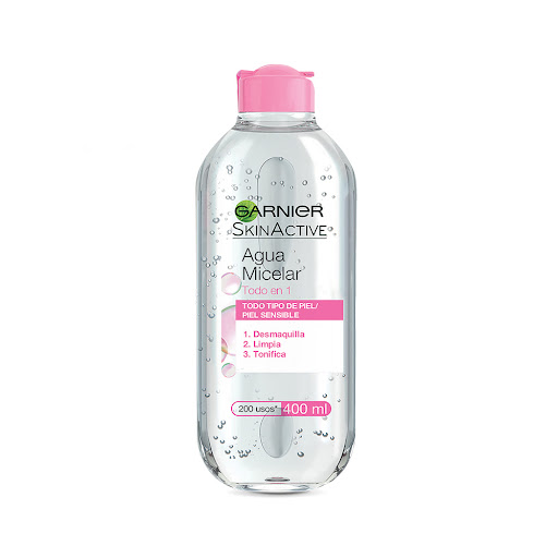 Agua Micelar Garnier Todo En 1 Botella x 400 ml
