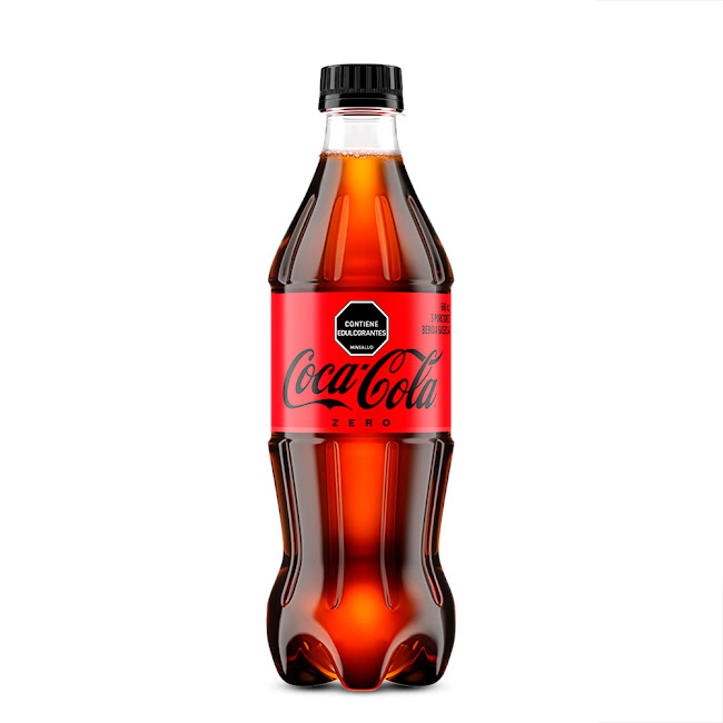 Gaseosa Coca-Cola Zero Botella x 600 ml  