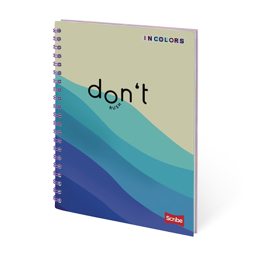 Cuaderno Scribe Argollado In Colors Cuadriculado 175 Hojas x 1 und