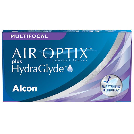 Lentes de Contacto Air Optix Hydraglyde Multifocal Caja x 6 und