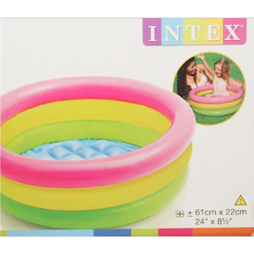 Piscina Inflable Intex   3 Aros 61X22Cm  