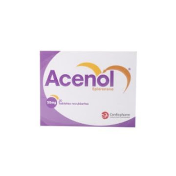 Acenol 50Mg Tabletas   Caja X30Tab. La Francol Eplerenona                