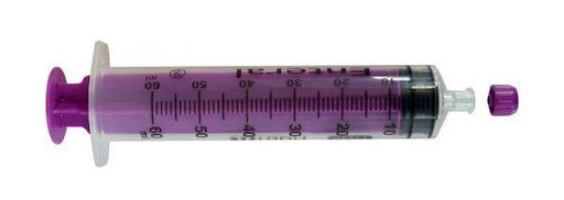 JERINGA NUTRICION ENTERAL ENFIT 50 ML (PAQ X3) HB Supplier SA 1 x 3 Jeringa, Nutrición, Enteral