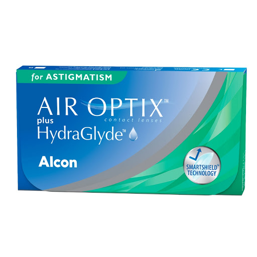 Lentes De Contacto Air Optix Hydraglyde Para Astigmatismo Reemplazo Mensual Caja x 6 und  