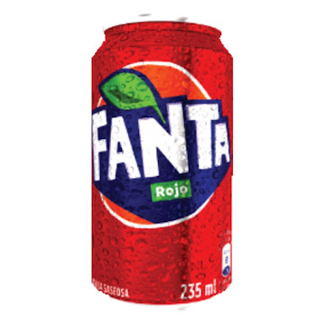 Gaseosa Fanta Rojo Lata x 235 ml  