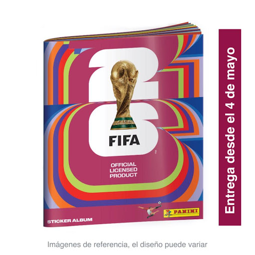 ¡Preventa Exclusiva! Álbum Panini Pasta Blanda Copa Mundial De La Fifa 2026 Panini Bolsa x 1 Preventa Exclusiva - Álbum Panini Pasta Blanda Copa Mundial de la Fifa 2026 - Envíos disponibles desde el 4 de mayo - Disfruta llenando tú pasión futbolera llenando el álbum del mundial Fifa 2026.