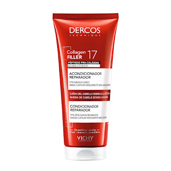 Acondicionador Dercos Collagen 17 Filler Botella x 200 ml  