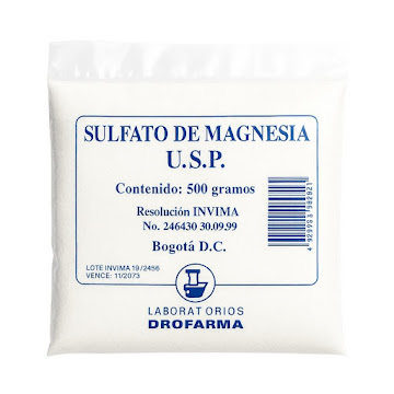Sulfato De Magnesia Drofarma x 500 gr  