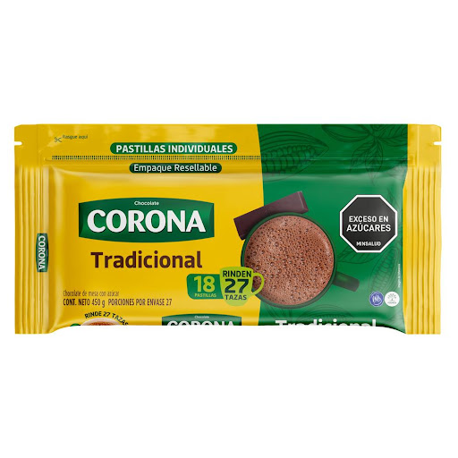 Chocolate Corona   Tradicional x 450 gr