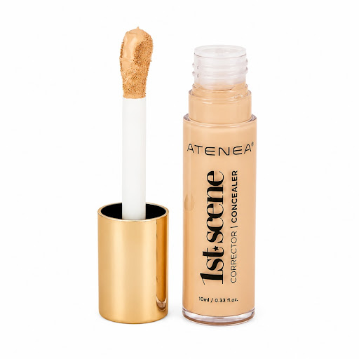 Corrector Liquido Atenea 1st Scene Beige Tubo x 10 ml