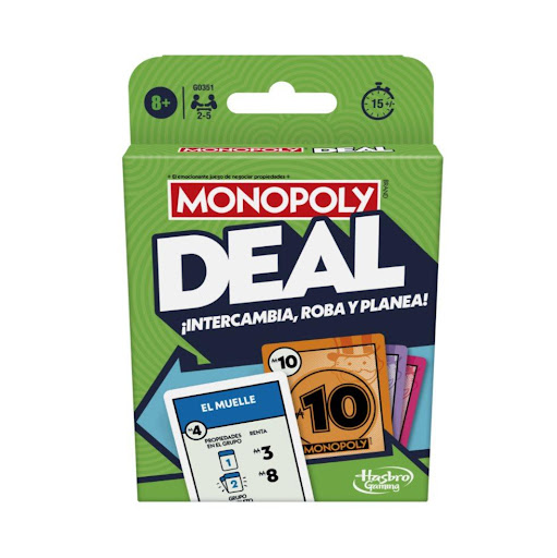 Juego De Mesa Monopoly Deal Hasbro Gaming  x 1 