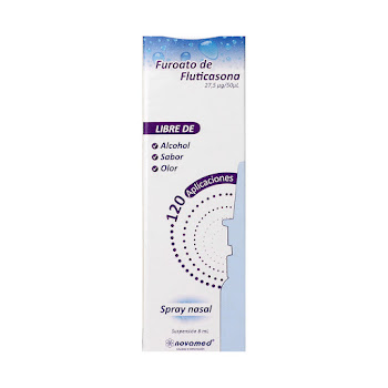 Furoato De Fluticasona   26,5/50g Spray Nasal Novamed Caja x 1 und  