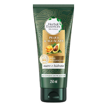 Acondicionador Herbal Essences Óleos De Pequi Y Aguacate Frasco x 250 ml  