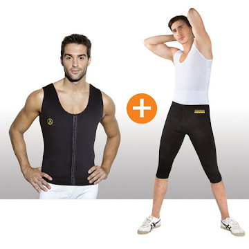Solo Online Combo Thermo Shapers   Para Hombre: Pantalón + Chaleco 