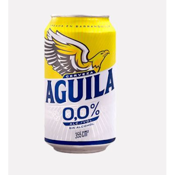 Cerveza Aguila Cero Lata x 330 ml  