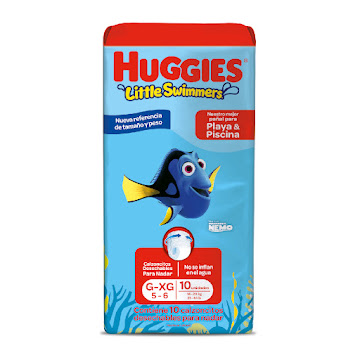 Pañales Huggies Little Swimmers Etapa G-XG Paquete x 10 und  