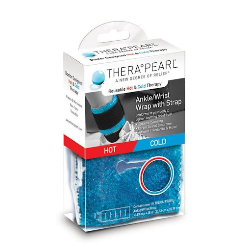 Paquete Frio/Calor Therapearl Tob./Muñec Theraband  x 1 Paquete térmico reutilizable con diseño en forma de panda, ideal para aplicar terapia de frío o calor con un enfoque amigable y efectivo, especialmente en el tratamiento de dolor común, hematomas e hi