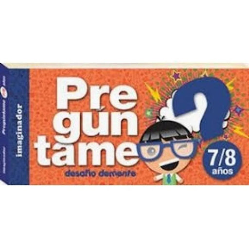 Pregúntame, Desafío Demente 8/9 Años Imaginador Libro x 1.0 PREGUNTAME, DESAFIO DEMENTE 8/9 AÑOS  Un nuevo título de la colección Pregúntame, en este caso dirigida a chicos y chicas de siete y ocho años de edad, con más de cien preguntas clasificadas por temas