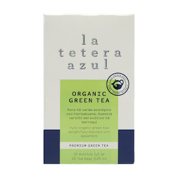 Te Verde Orgánico La Tetera Azul x 20 und  