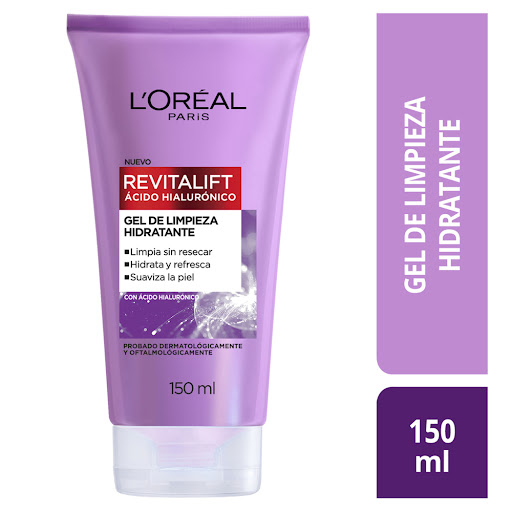 Gel Limpiador L´Oreal Dermo Expertise Ácido Hialurónico x 150 ml