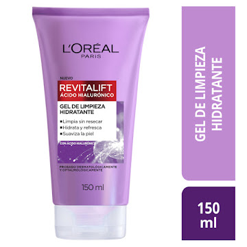 Gel Limpiador L´Oreal Dermo Expertise Ácido Hialurónico x 150 ml  