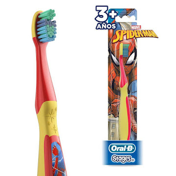 //Cepillo Dental Oral-B Stages Para Niño Spiderman x  1Uni  