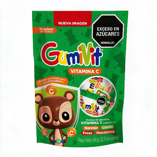 Gumivit C Multivitamínico Procaps Paquete x 12 Sobres