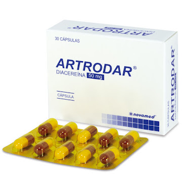 //Artrodar 50Mg Cápsulas Caja x30Cap. Novamed Diacereína                  