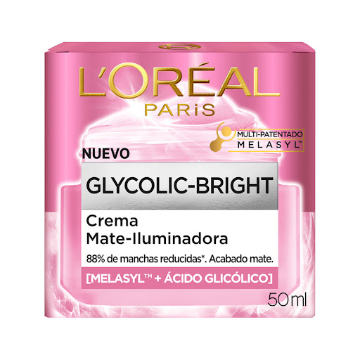 Crema Loréal Paris Skincare Mate Iluminadora Envase x 50 ml