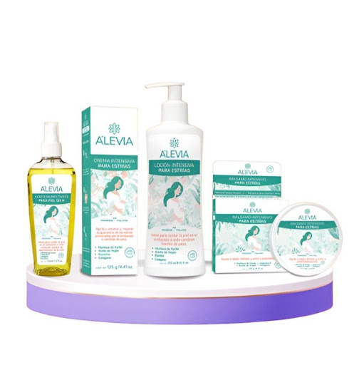 KIT COMPLETO ANTI ESTRIAS EMBARAZO ALEVIA ALEVIA LIT X 5 UND x 5 Kit Completo Anti Estrías Embarazo A’levia

El Kit Completo Anti Estrías A’levia ha sido desarrollado como un tratamiento integral para el cuidado, prevención y mejora de la apariencia de estrías dura