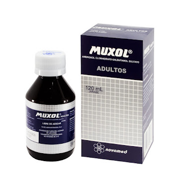 Muxol Adultos Ambroxol 60 mg Novamed Jarabe Frasco x 120 ml  